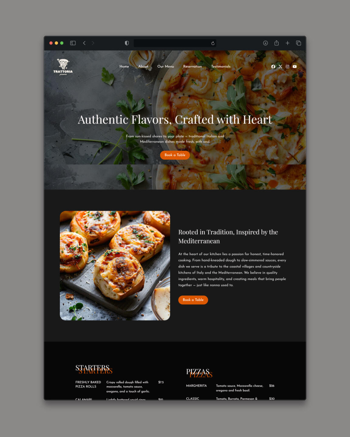 Trattoria Mockup