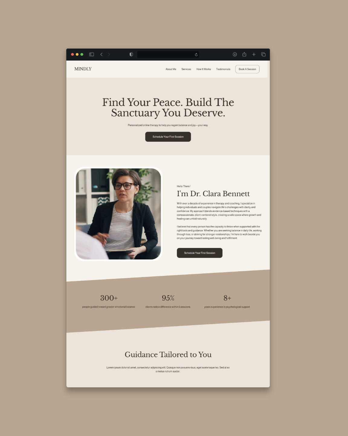 Mindly Squarespace Mockup